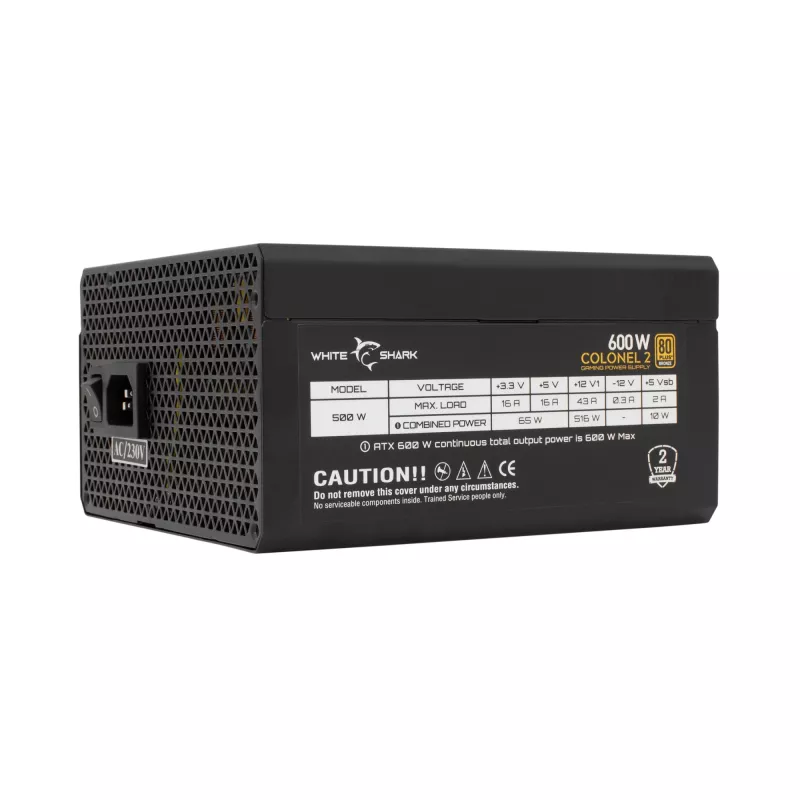 Fuente de alimentación White Shark GPSU-B600S Colonel-2 600W