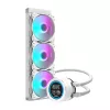 Radiador para ordenador Darkflash DN-D360 WHITE 360mm — radiador de refrigeración de 360mm para refrigeración líquida de PC