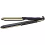 Plancha de pelo BABYLISS ST484E — placas cerámicas, tecnología Warm, 230 V, cable de 3,3 m, negro/oro
