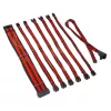 Kit de cables/adaptadores Kolink Core Pro 12V-2x6 Tipo 2 mallado, Jet Negro/Racing