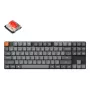 Teclado mecánico Keychron K1 Max 80% TKL interruptor Red hot-swap negro