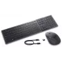 Teclado y ratón Dell Premier Collaboration KM900 | Conjunto de teclado y ratón | Inalámbrico | LT | Grafito | USB-A | Conexión inalámbrica
