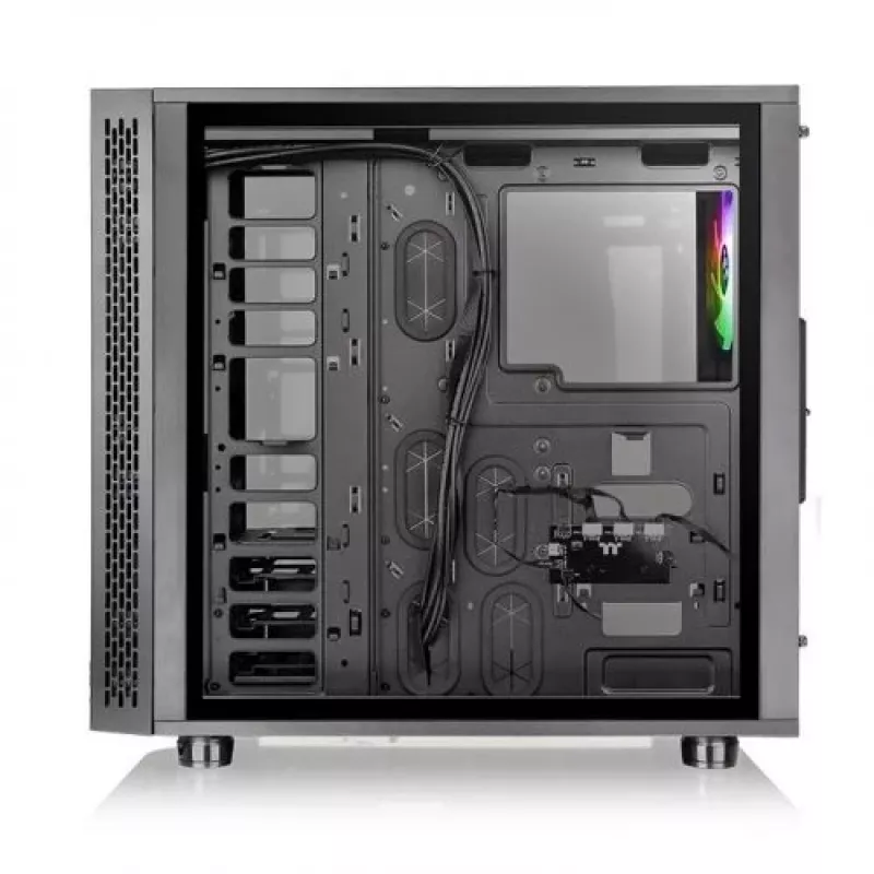 Thermaltake View 31 TG - Edición ARGB - Torre MIDI - ATX - sin fuente de alimentación (PS/2) - Negra - USB/Audio