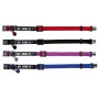 Collar antiparasitario para gatos Trixie 4180 negro rojo nailon, ajustable 8 mm de ancho, para gatos mayores