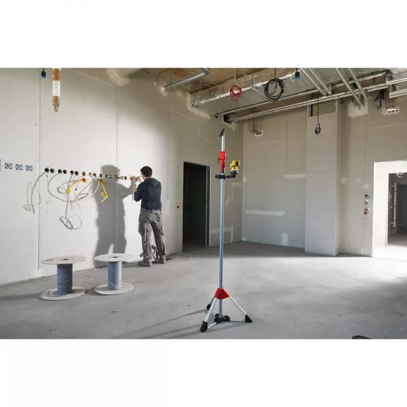 Trípode de obra Bessey STE-BS trípode ligero de altura ajustable para uso en obra