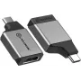 ALOGIC Ultra MINI - Adaptador de vídeo - 24 pin USB-C macho a HDMI hembra - Gris espacial - Compatibilidad 4K (ULCHDMN-SGR)