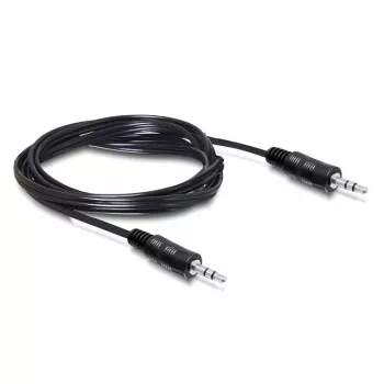 Cable de audio SBOX 3.5-3.5-M/M-2 2m Negro