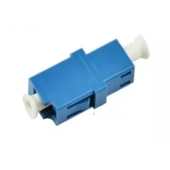 Adaptador de fibra óptica Extralink LC/UPC monomodo simplex, azul, 1 unidad