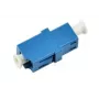 Adaptador de fibra óptica Extralink LC/UPC monomodo simplex, azul, 1 unidad