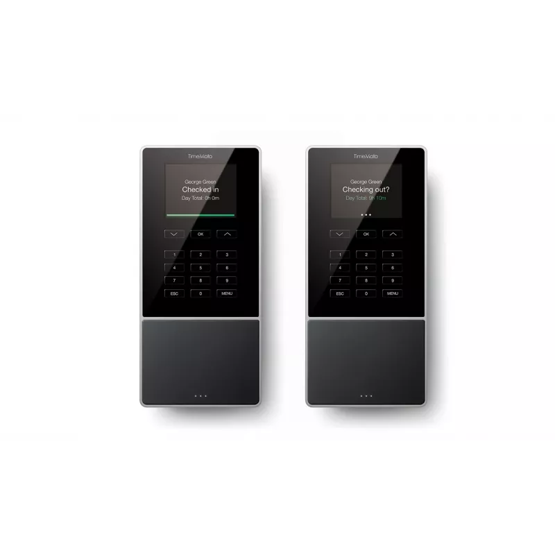 Reloj de control horario Safescan 125-0586 negro huella dactilar contraseña tarjeta inteligente