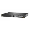 Hewlett Packard Enterprise HPE Aruba Networking CX 6200F 24G 4SFP+ Switch - Switch - distancia máx. de apilamiento 10 km - L3 - gestionado - 24 x 10/100/1000 + 4 x 100/1000/10G SFP+ - Frontal a