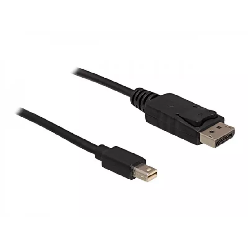 Cable Mini DP/DP 1.2 DeLOCK 82438 2 m Negro
