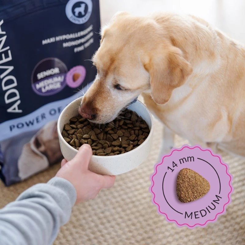 ADDVENA Power of Nature Senior Medium/Large Lamb - pienso seco para perros - 2,5 kg