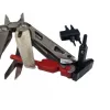 Multitool AZYMUT Giewon FS Fire Starter multiusos con 19 herramientas, piedra de fuego, silbato, funda de cinturón (H2038A)