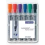 Rotulador Staedtler 356 B WP6 6 uds. Azul Verde Naranja Rojo Violeta