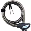 Candado de bicicleta FISCHER 85854 — longitud 700 mm, diámetro 18 mm, negro