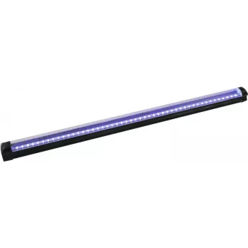 EUROLITE Barra UV 48LED 60 cm fina – luminaria UV, 48 LEDs, 60 cm