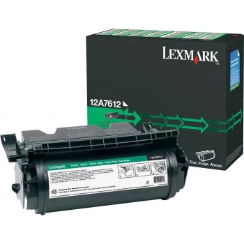 Lexmark 12A7612 consumible de impresora negro
