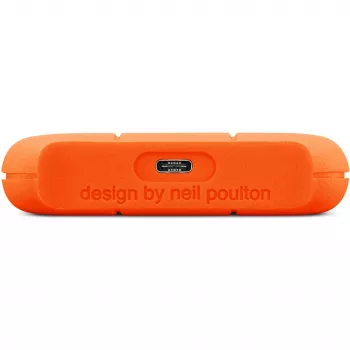 Rugged Mini 5 TB, disco duro externo (plateado/naranja, Micro-USB-B 3.2 Gen 1 (5 Gbit/s))