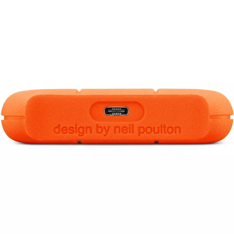 Rugged Mini 5 TB, disco duro externo (plateado/naranja, Micro-USB-B 3.2 Gen 1 (5 Gbit/s))