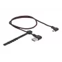 Cable USB DeLOCK EASY-USB 2.0 Type-A a Micro-B conector macho 0,5 m negro