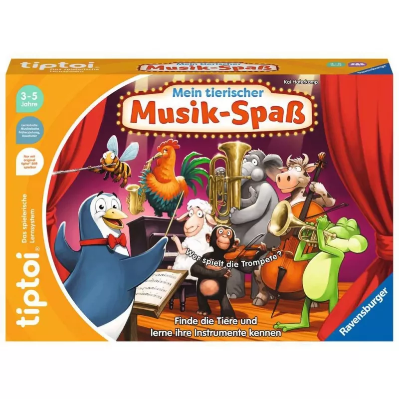 tiptoi Mi diversión musical animal, juego de mesa