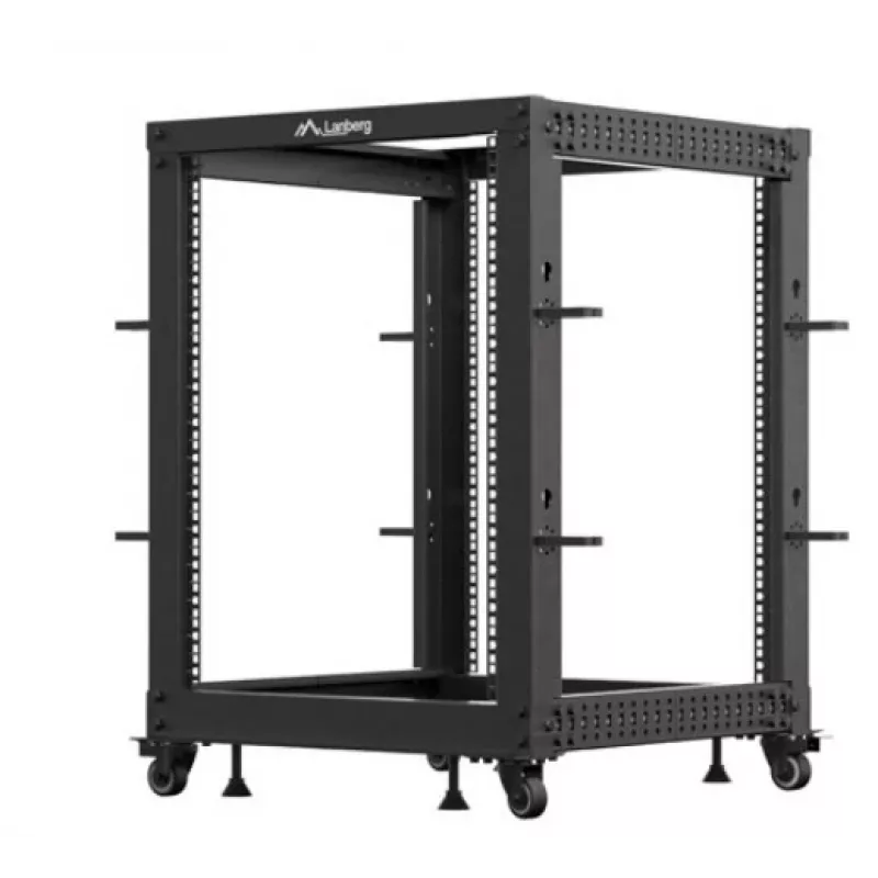 Rack de pie Lanberg OR01-6115-B 15U negro capacidad 600 kg