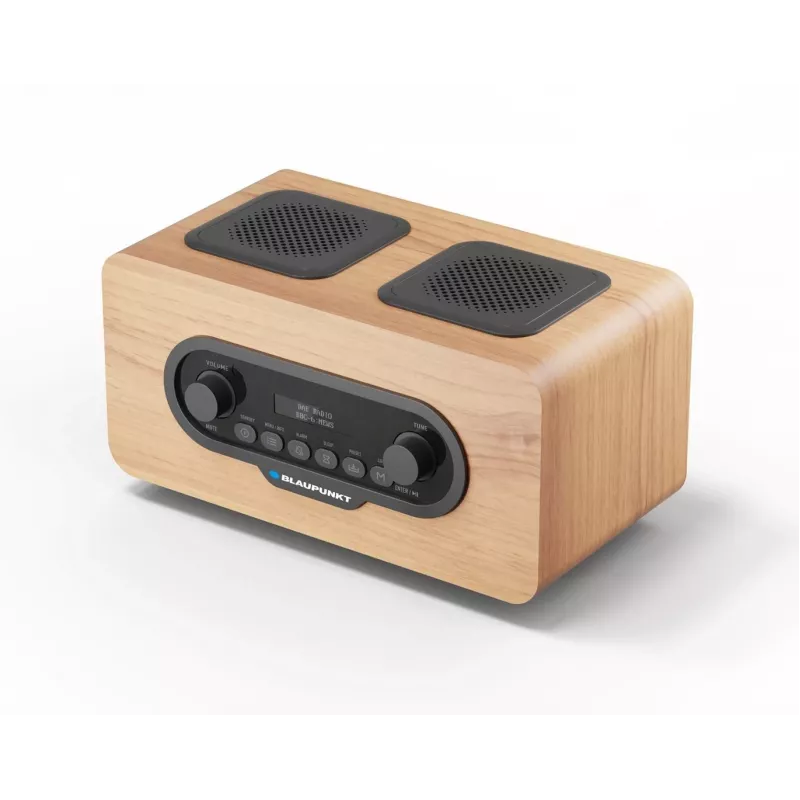 Radio portátil BLAUPUNKT DR10CR DAB+/FM, Bluetooth 5.3, LCD, 2 W, batería de 1800 mAh, antena telescópica