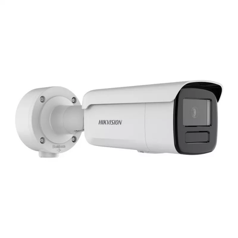 Cámara IP bullet Hikvision DS-2CD3T86G2-4ISY 2,8 mm — formato turret exterior 8MP SMART con IR y PoE