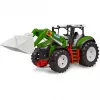 BRUDER tractor con cargador frontal modelo BR-03451 – robusto tractor de juguete con cargador móvil