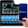 Control de persiana blebox shutterBox negro