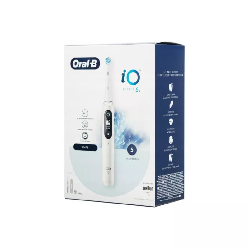 Braun Oral-B iO6 Series Cepillo de dientes eléctrico Blanco