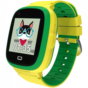 Reloj infantil CANYON Sunny KW-48 vídeo 4G GPS juegos y música verde