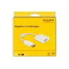 Adaptador DisplayPort 1.2 conector macho a VGA conector hembra DeLOCK 61007