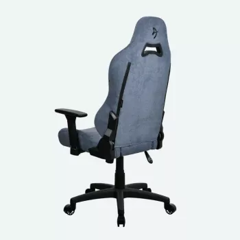 Silla gaming Arozzi Torretta SoftFabric Blue — diseño ergonómico, altura y reposabrazos ajustables