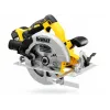 Sierra circular portátil DeWALT DCS570P2-QW 18,4 cm plateado, amarillo 5500 rpm