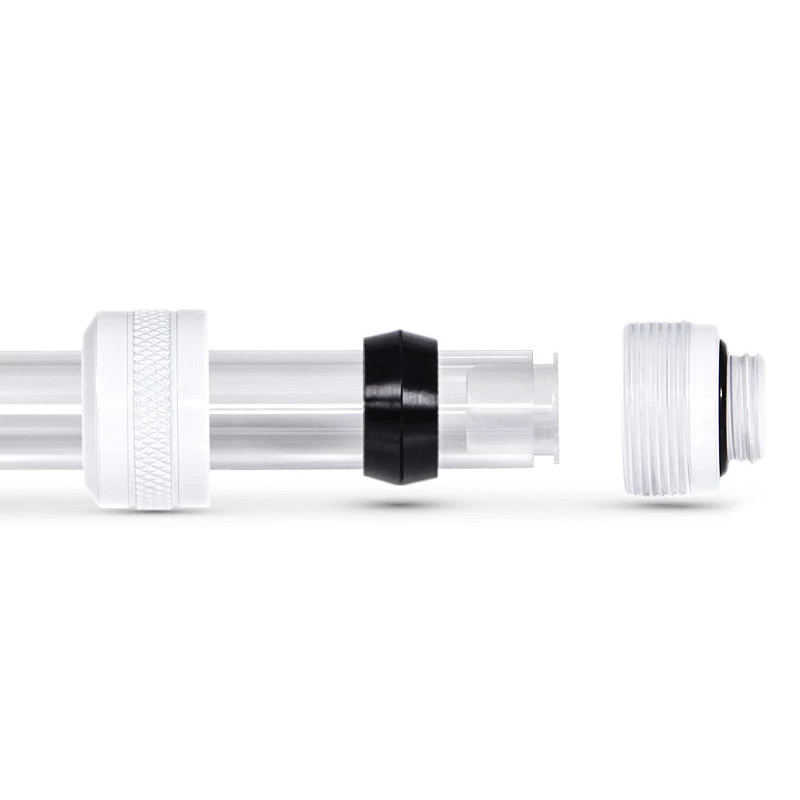 Alphacool Eiszapfen PRO 17484 conector para HardTube de 16 mm G1/4, blanco, 6 uds.