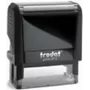 Sello autoentintable Trodat Printy 4912N, gris, tamaño de impresión 46×17 mm