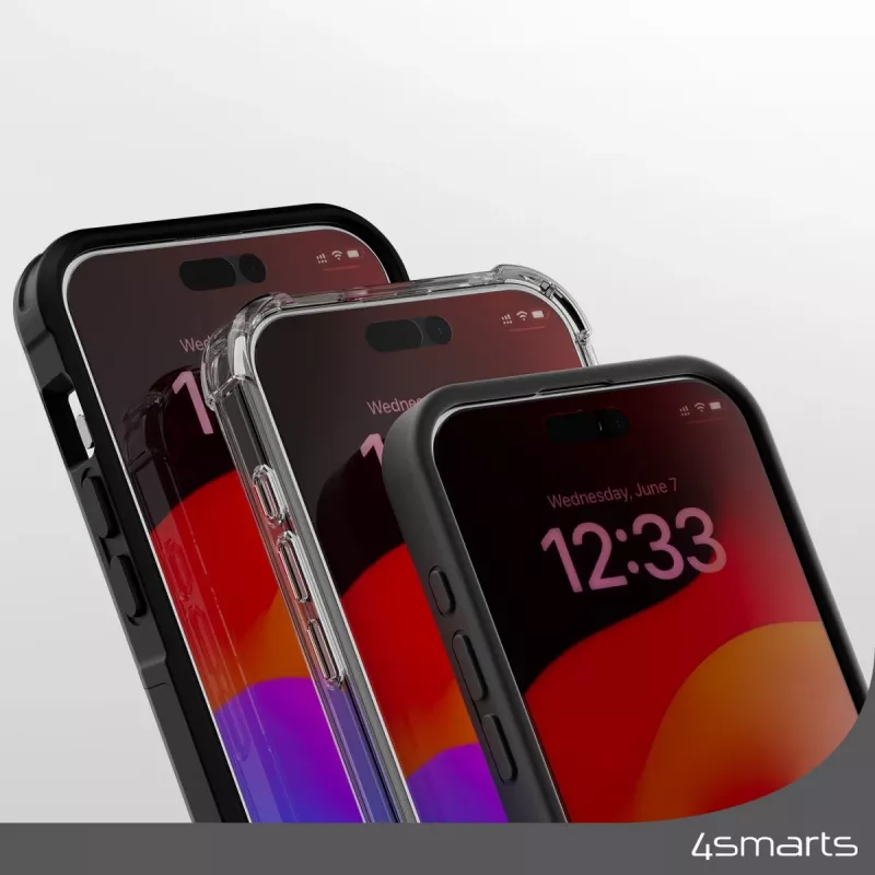 Lámina protectora de pantalla 4smarts 540599 para iPhone 15 Plus Antirrayaduras