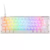 Teclado gaming Ducky One 3 Mini, USB, blanco