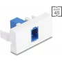 Módulo para panel de parcheo DELOCK SC Simplex Azul/Blanco 45° Easy 90896