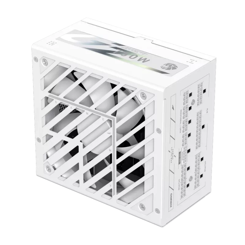 Gamemax fuente de alimentación, 80 PLUS, Gold | GZ 750G WH | 750 W