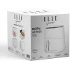 Freidora de aire Elle EKAFP501WHEU 5 L, blanca — electrodoméstico de sobremesa compacto para freír sin aceite