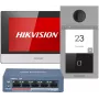 Hikvision DS-KIS604-S(C) Videoportero 2 MP 17,8 cm (7
