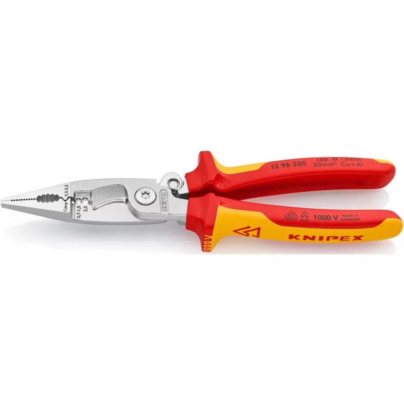 Alicates de punta redonda Knipex 13 96 200