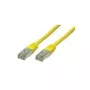 Cable de red RJ45 S/CONN 1 m Amarillo Cat6 S/FTP S-CONN TC75711-Hy