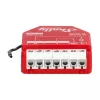 Interruptor inteligente Shelly W 1PM plástico 16A 110–240V, Z-Wave, 868,4 MHz, rojo, 42×37×16 mm