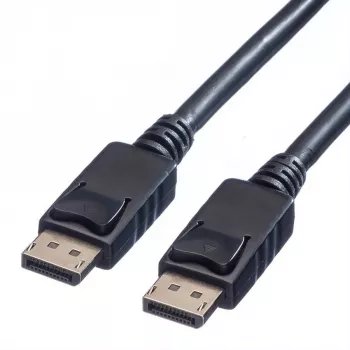 Value cable de conexión DisplayPort conector macho DisplayPort, conector macho DisplayPort 1,50 m negro 11.99.5767 apantallado