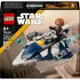 LEGO Microfighter Star Wars Caza estelar Jedi de Plo Koon 75400 — 89 piezas, 1 minifigura, edad 6+