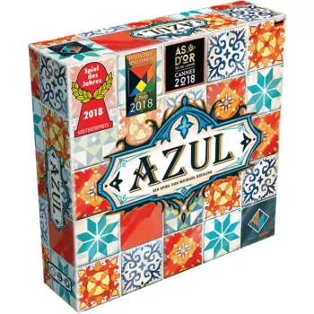 Juego de mesa Asmodee Azul — Juego familiar, juego de estrategia, recomendado a partir de 8 años